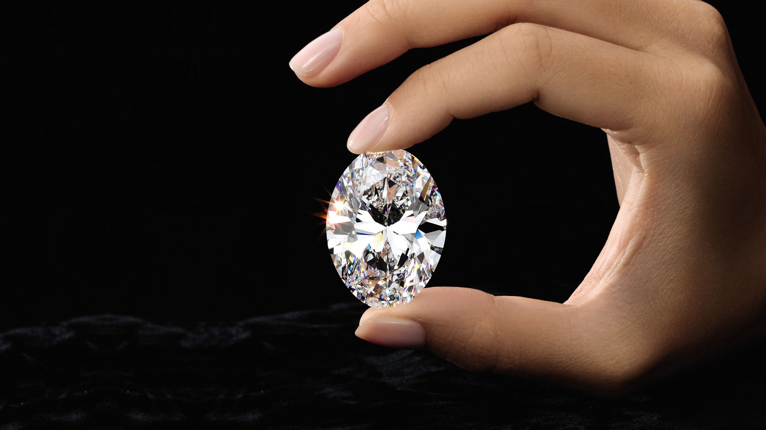 A spectacular 88.22-carat oval diamond has just landed in Hong Kong