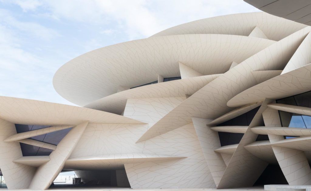 Jean Nouvel unveils the National Museum of Qatar