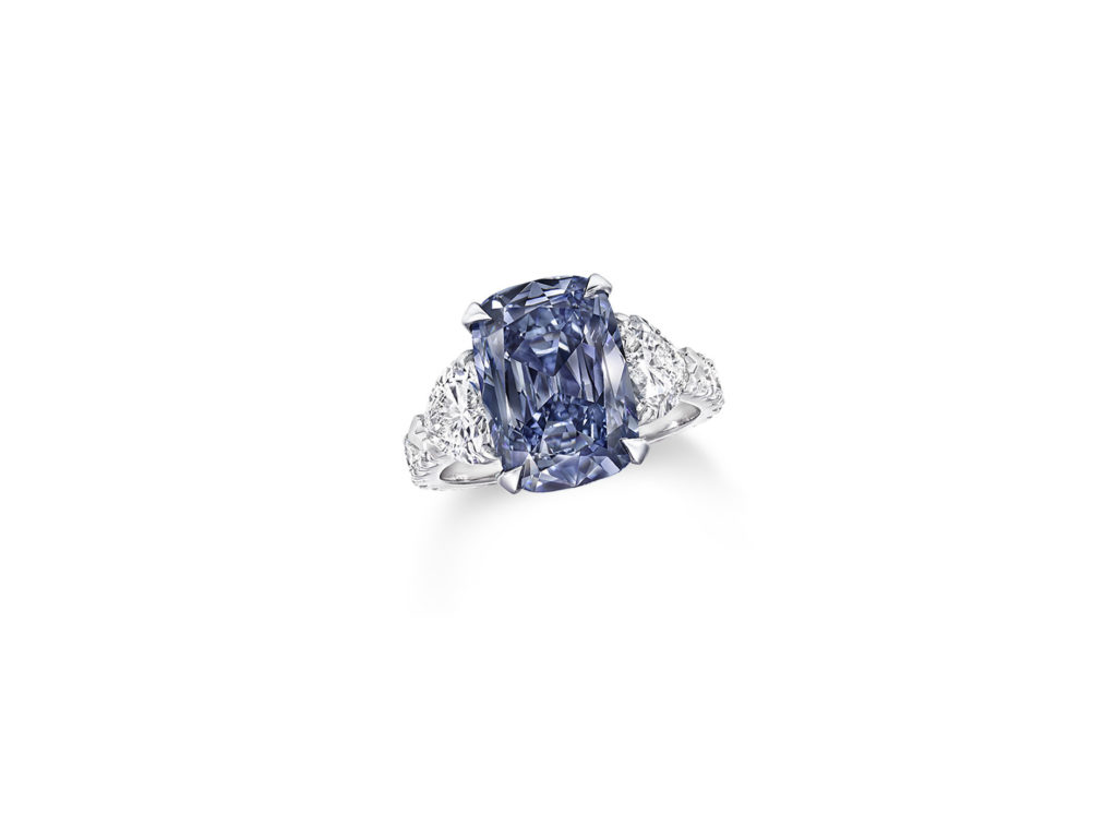 Graff blue deals diamond ring