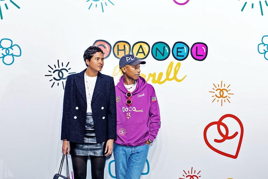 Pharrell Williams officially debuts his much-anticipated Chanel capsule collection