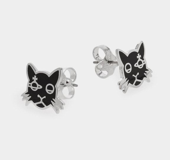 Stud Earrings: Vivienne Westwood