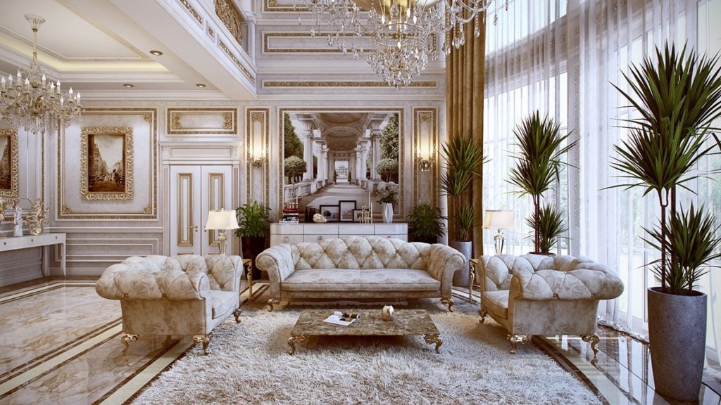 How to deck out your home lavishly in Rococo style ala Marie Antoinette