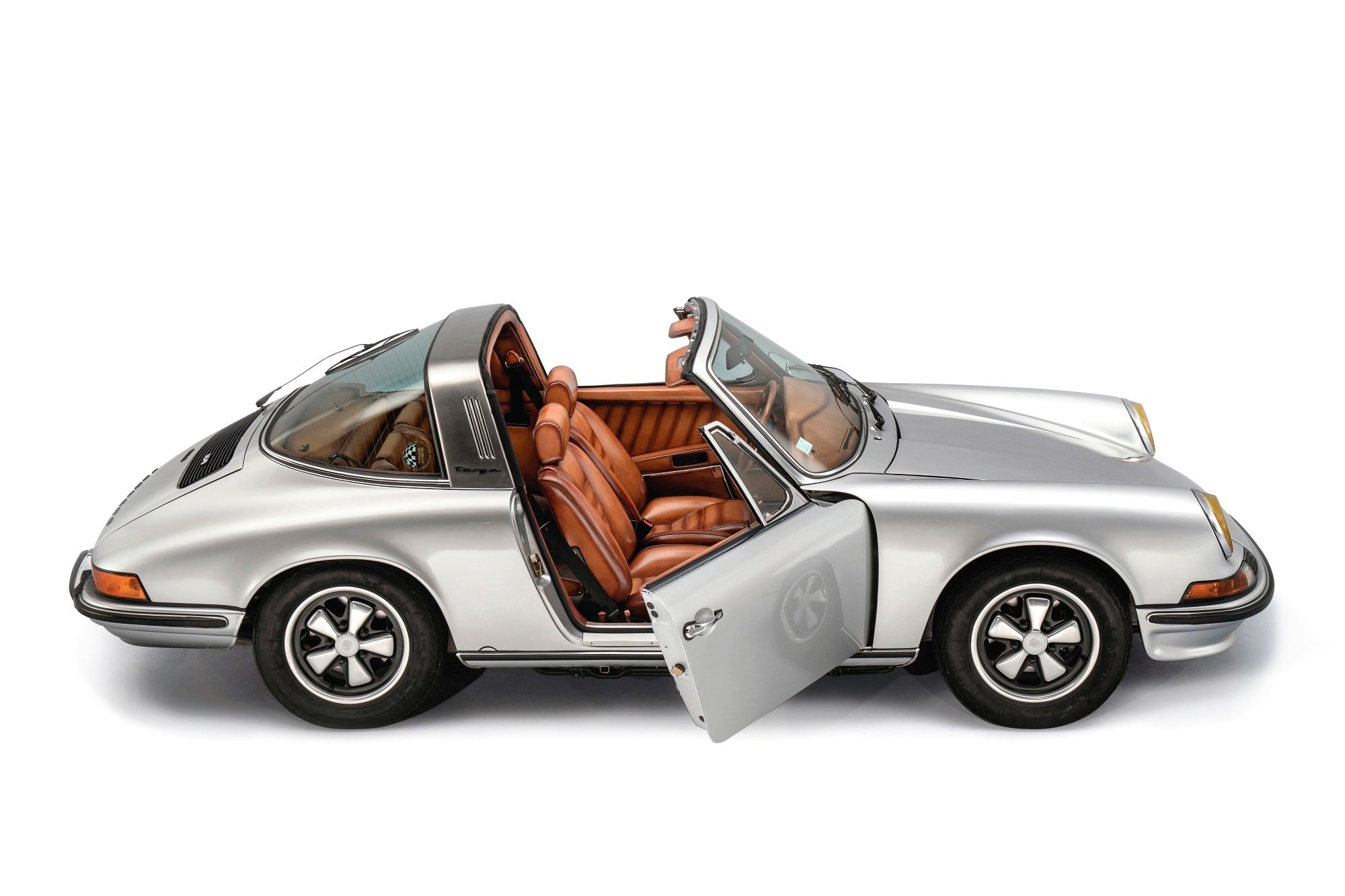 Place your bid: Berluti leather-draped 1973 Porsche 911 Targa S at Sotheby’s