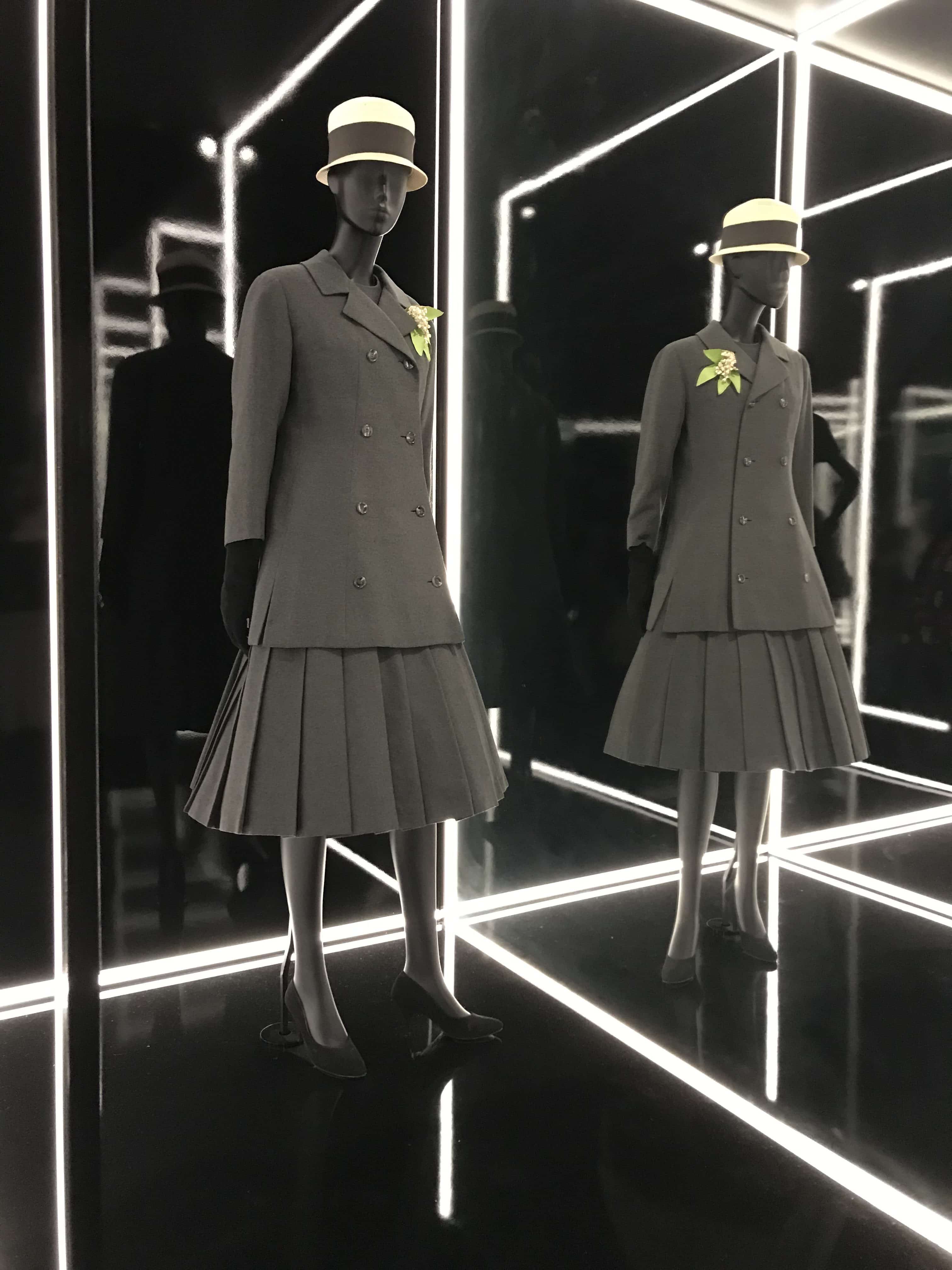 The Christian Dior Designer of Dreams Exhibition at the V&A. The A Suit by Dior.