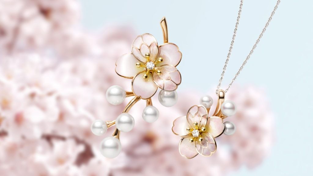 Sakura season lasts forever with MIKIMOTO’s enchanting new collection