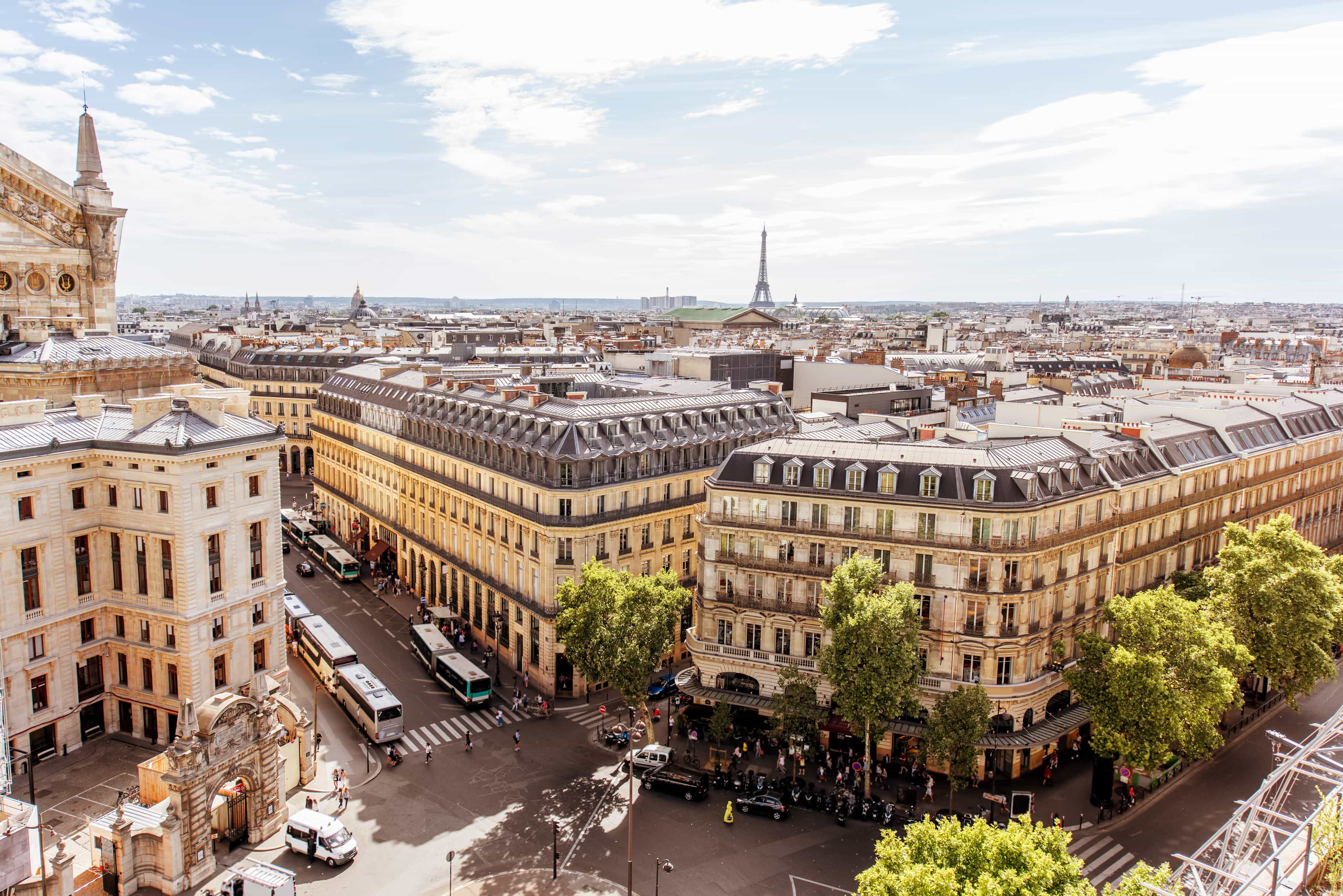 La terrasse des Galeries Lafayette, 75008 Paris