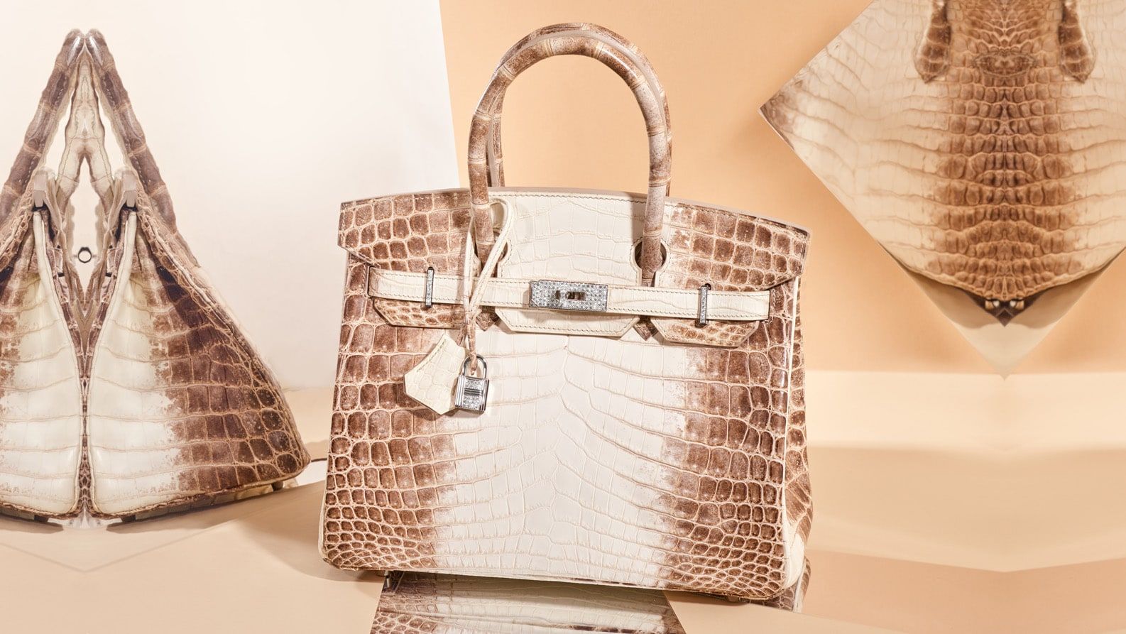 Will this Hermès Himalaya Kelly set a new record in Hong Kong? The  diamond-encrusted 'rarest handbag in the world' is expected to sell for  millions to a collector at Sotheby's online auction