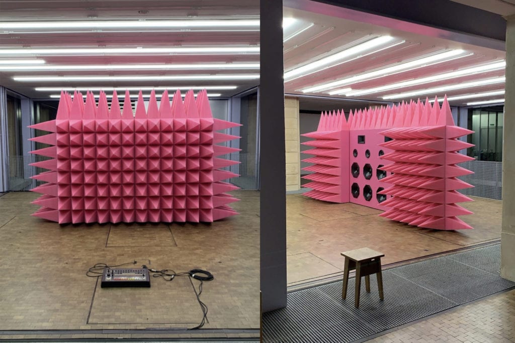 Virgil Abloh unveiled an artistic sound system in Paris