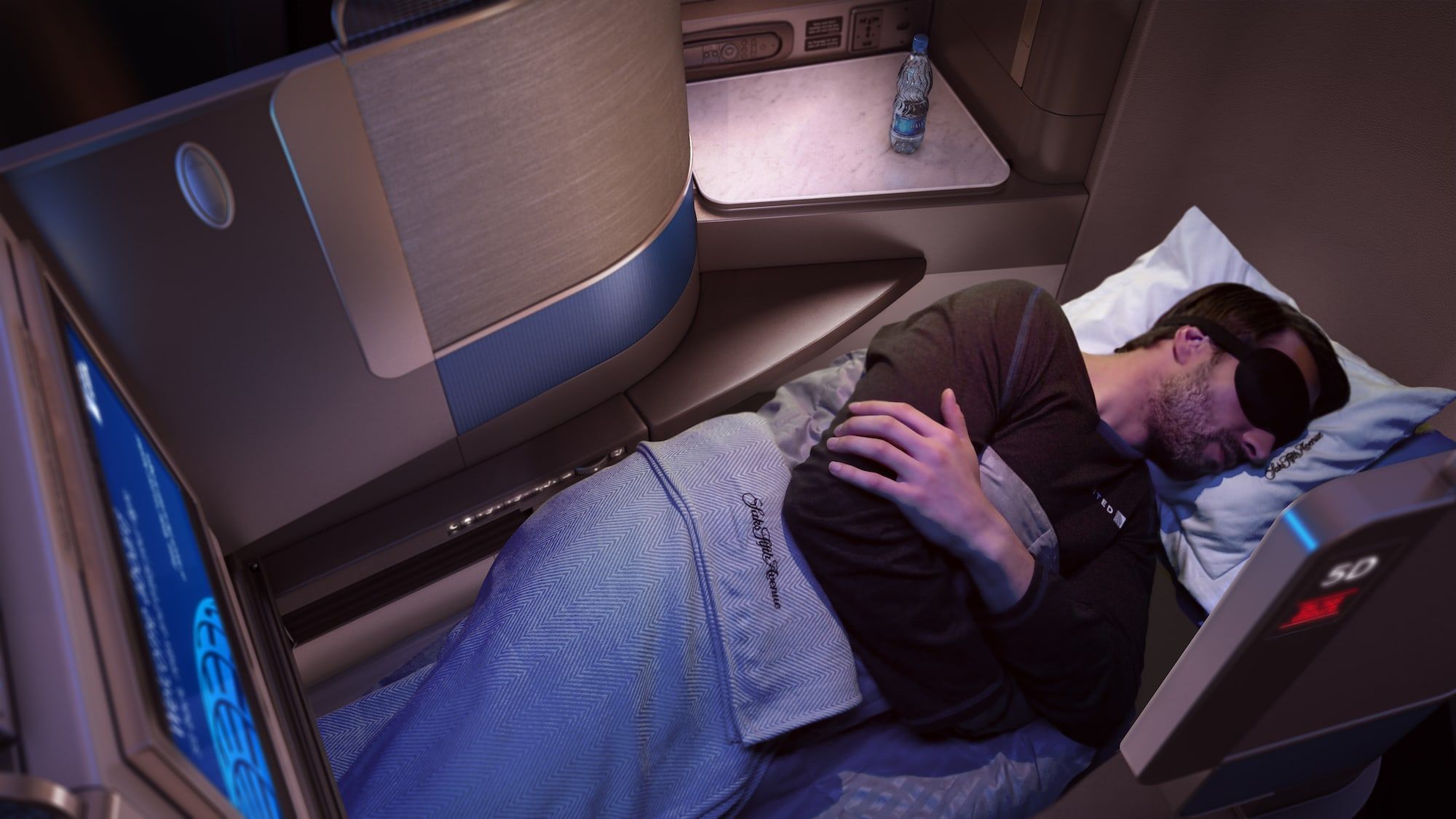 Want a good night's sleep? Try this business class seat