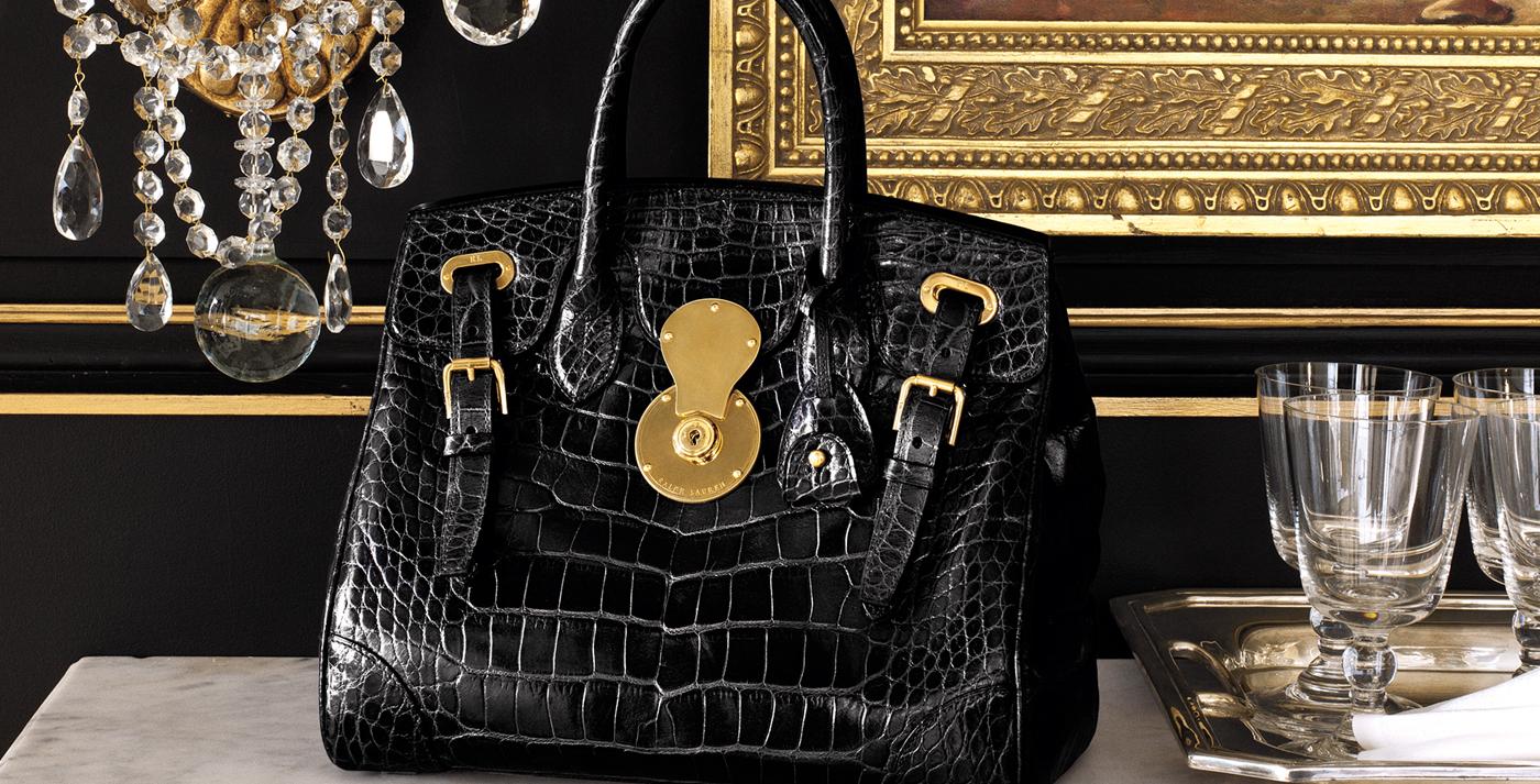 What makes Ralph Lauren's Ricky bag a very expensive fashion item