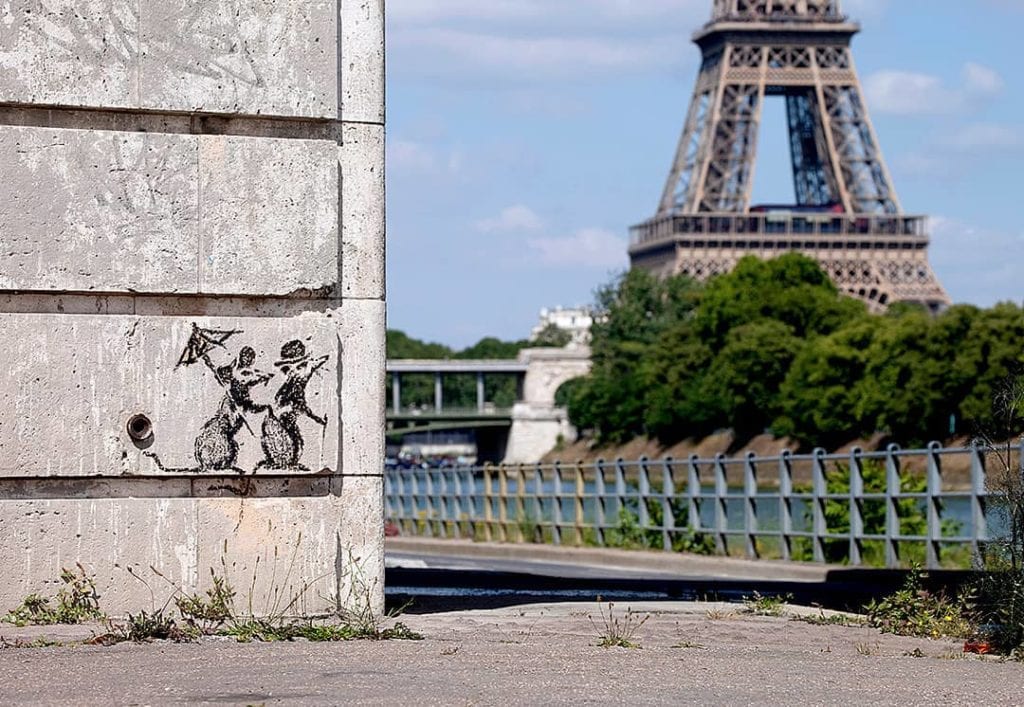 Here's where to find Banksy's work in Europe