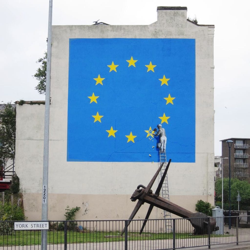 Brexit Mural, (Dover, UK)