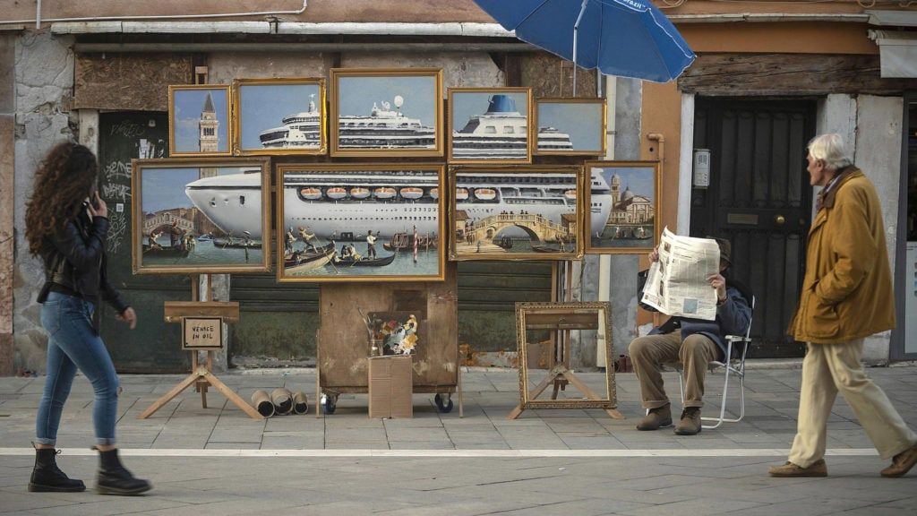 Banksy takes over Venice Biennale, here’s where to find his street art