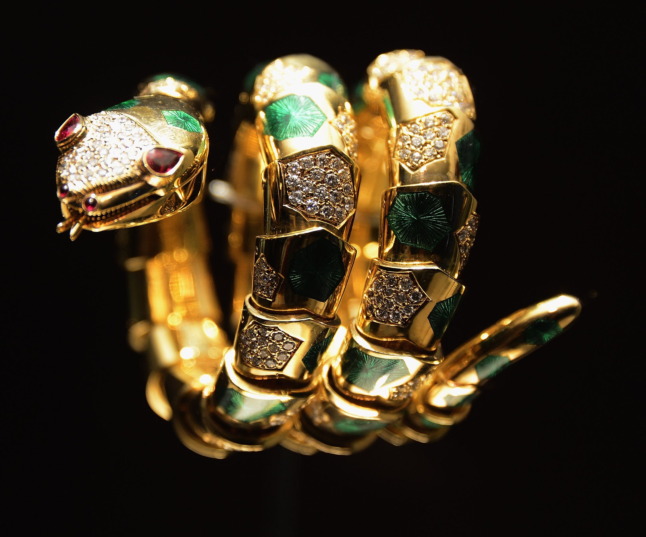 Bulgari Serpenti Rose Gold Diamond Bracelet at 1stDibs | bulgari serpenti  rose gold bracelet, bvlgari bracelet rose gold, bulgari snake bracelet
