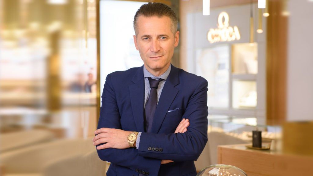 Q&A: OMEGA CEO Raynald Aeschlimann on Cindy Crawford and the new Manhattan timepieces