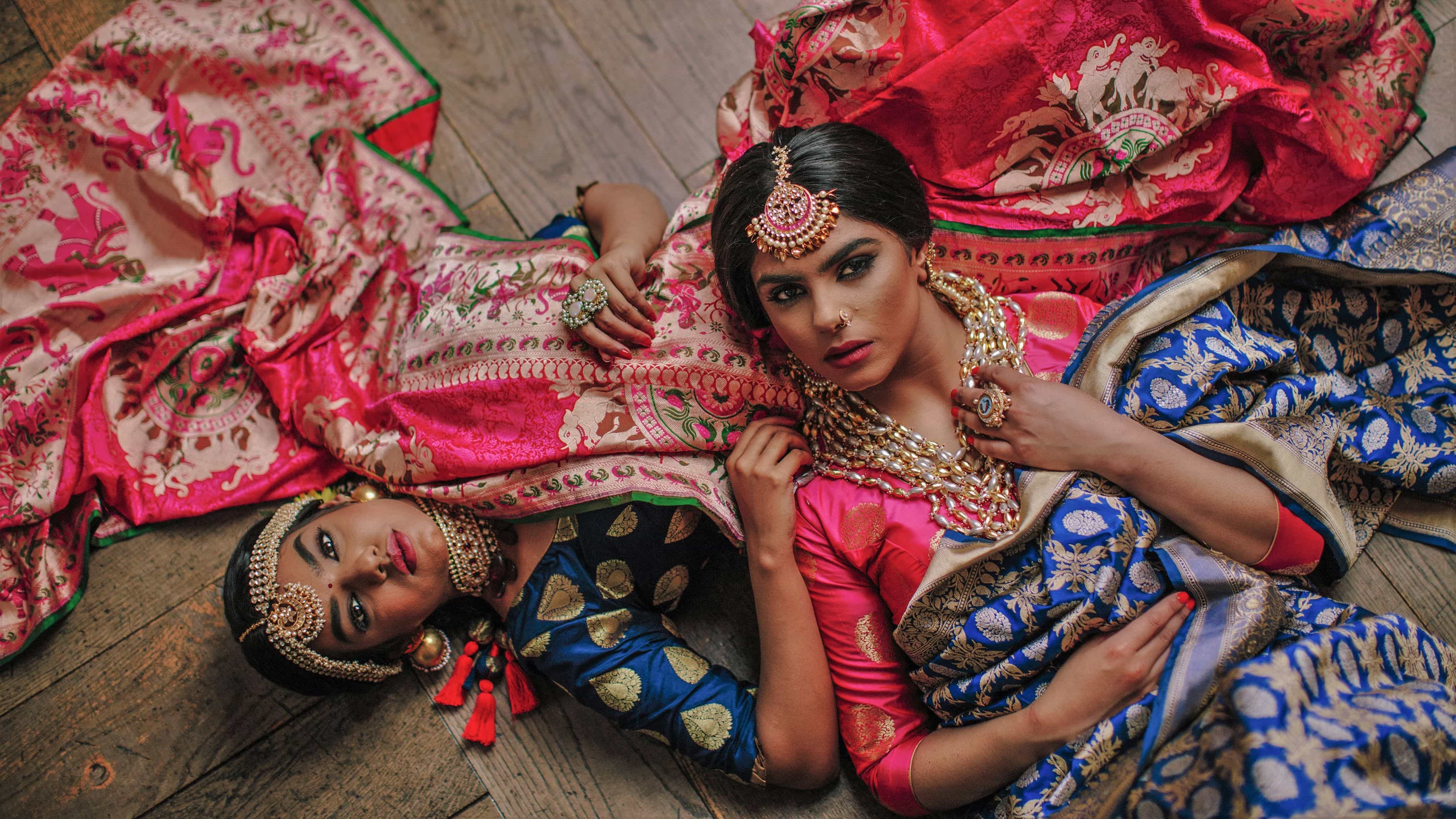 What sets Glasgow-based designer Ayush Kejriwal’s traditional saris apart?