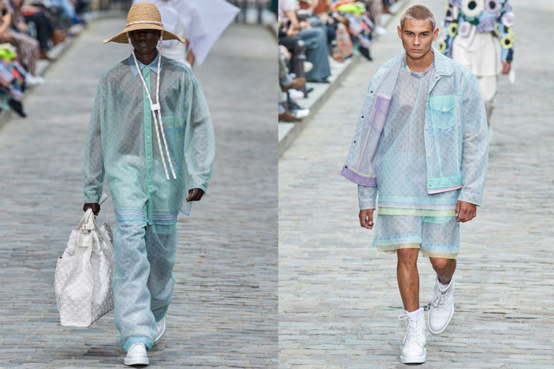 Runway looks from Louis Vuitton SS2020 menswear collection