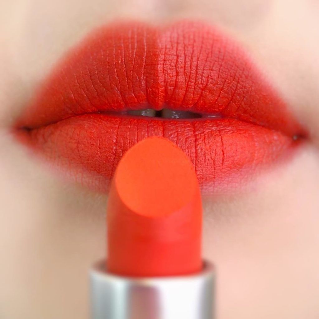 M.A.C Powder Kiss Lipstick in Clean Red Orange, Rs 1,650