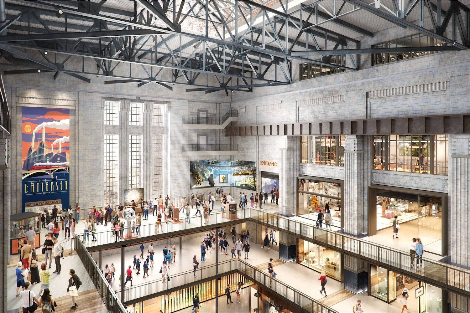 The Battersea Power Station is set to reenergise London