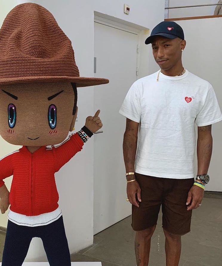 Pharrell Williams and Japanese artist Mr. open new exhibition in Paris