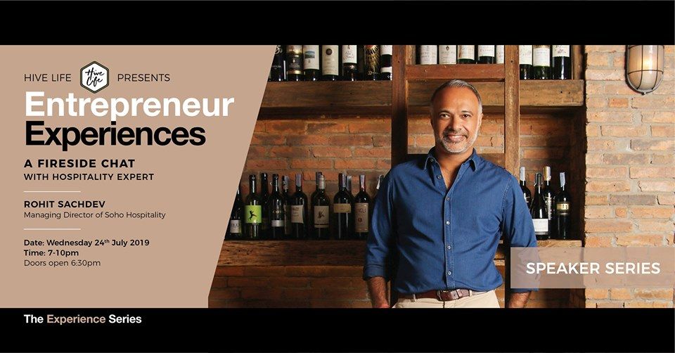 Entrepreneur Experiences x Rohit Sachdev