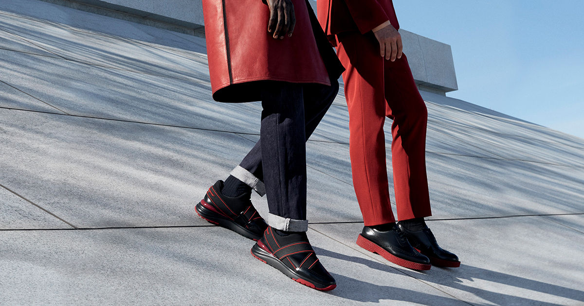 Salvatore Ferragamo new 'Hybrid' line of men's shoes