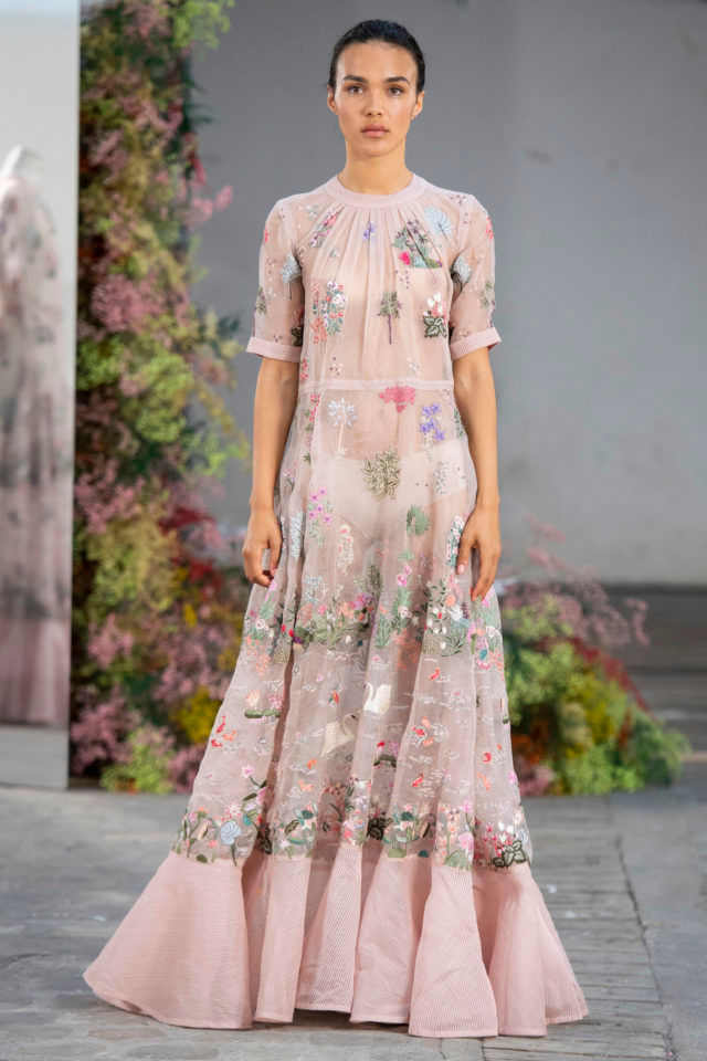 We got an up close look at Rahul Mishra's recent Paris Couture Week line