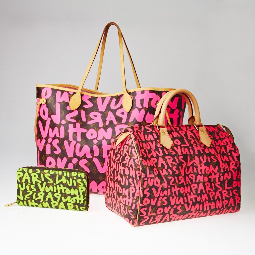 Pink Thing of The Day: Louis Vuitton Stephen Sprouse' Graffiti