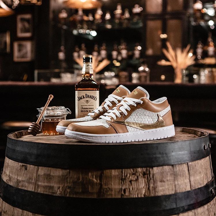 Offer doll Cannon Tipsy fashion: Jack Daniel's teases a new sneaker collaboration