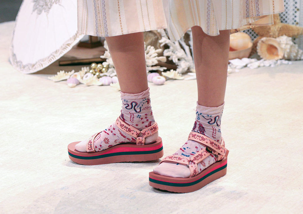 Trend to try: Time to raid your father’s closet, dad sandals are all the rage