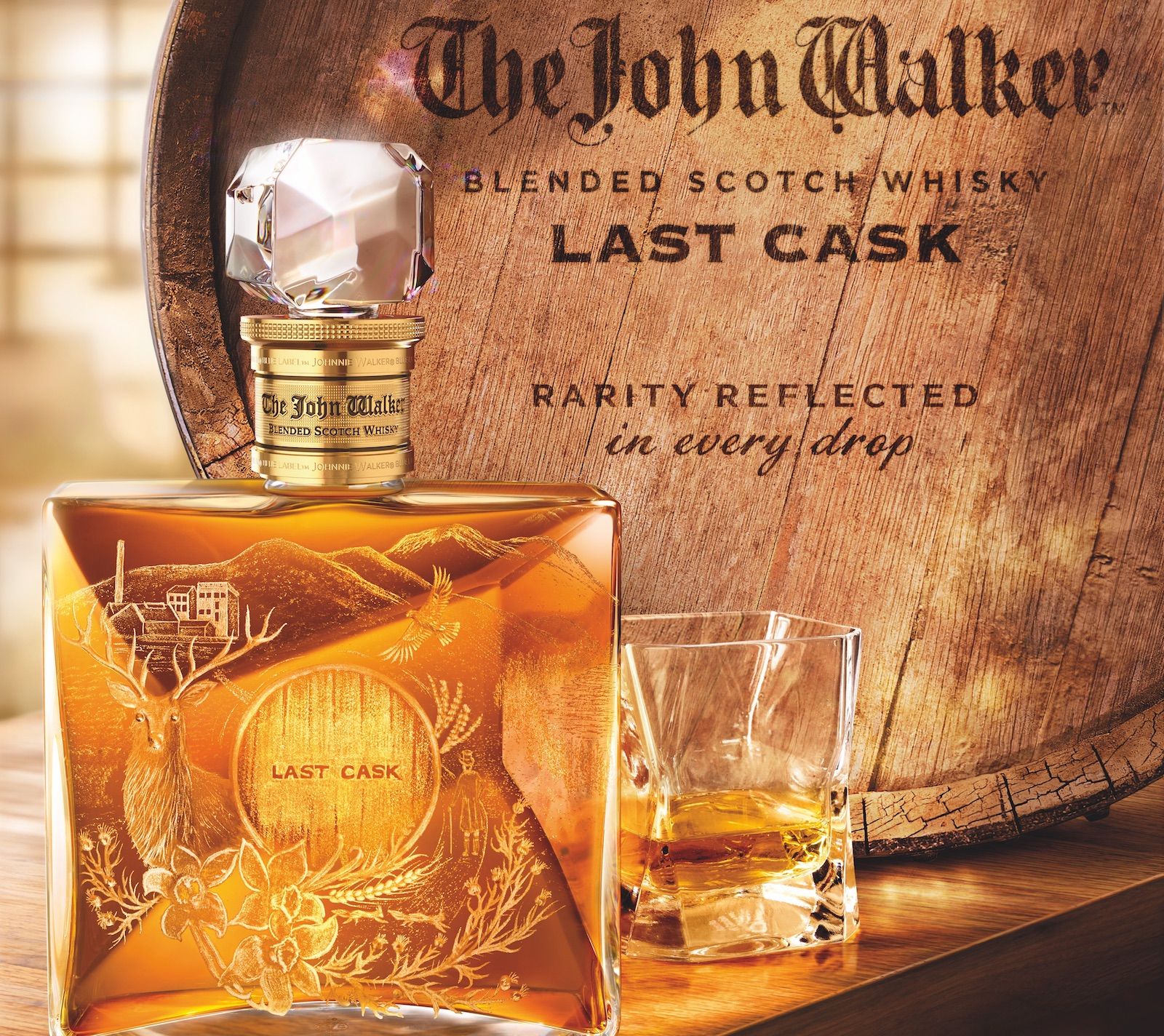 Gelukkig is dat kasteel trek de wol over de ogen The John Walker, Last Cask marks the final production of a Scottish whisky  icon