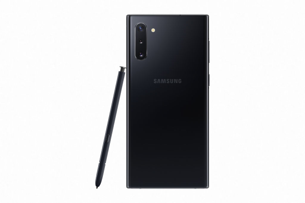 (Black) The new Galaxy Note 10 and 10+ come in 4 colours. - Courtesy of Samsung Electronics