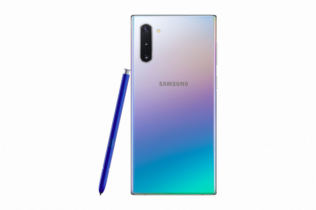 (AuraGlow) The new Galaxy Note 10 and 10+ come in 4 colours. - Courtesy of Samsung Electronics