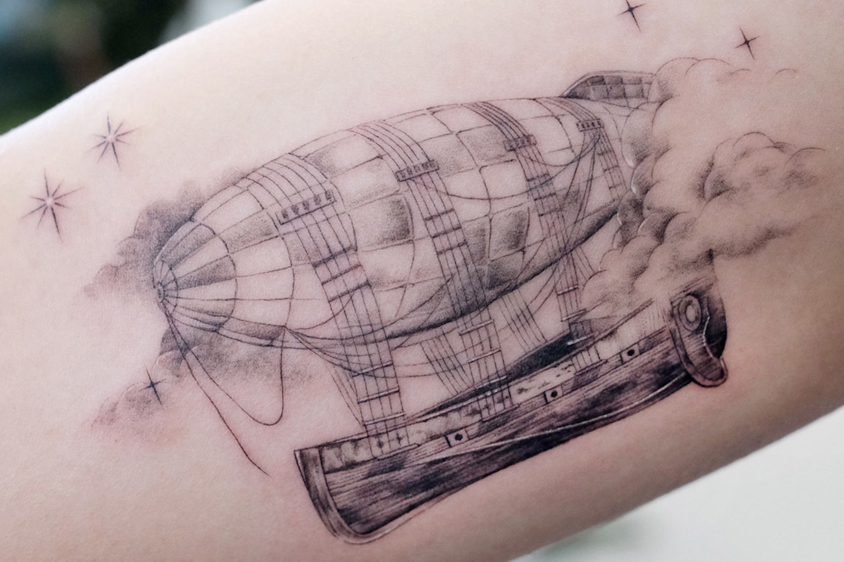 Tattoo uploaded by Keron McHugh • Swan Song Led Zeppelin realism/sketch  design • Tattoodo
