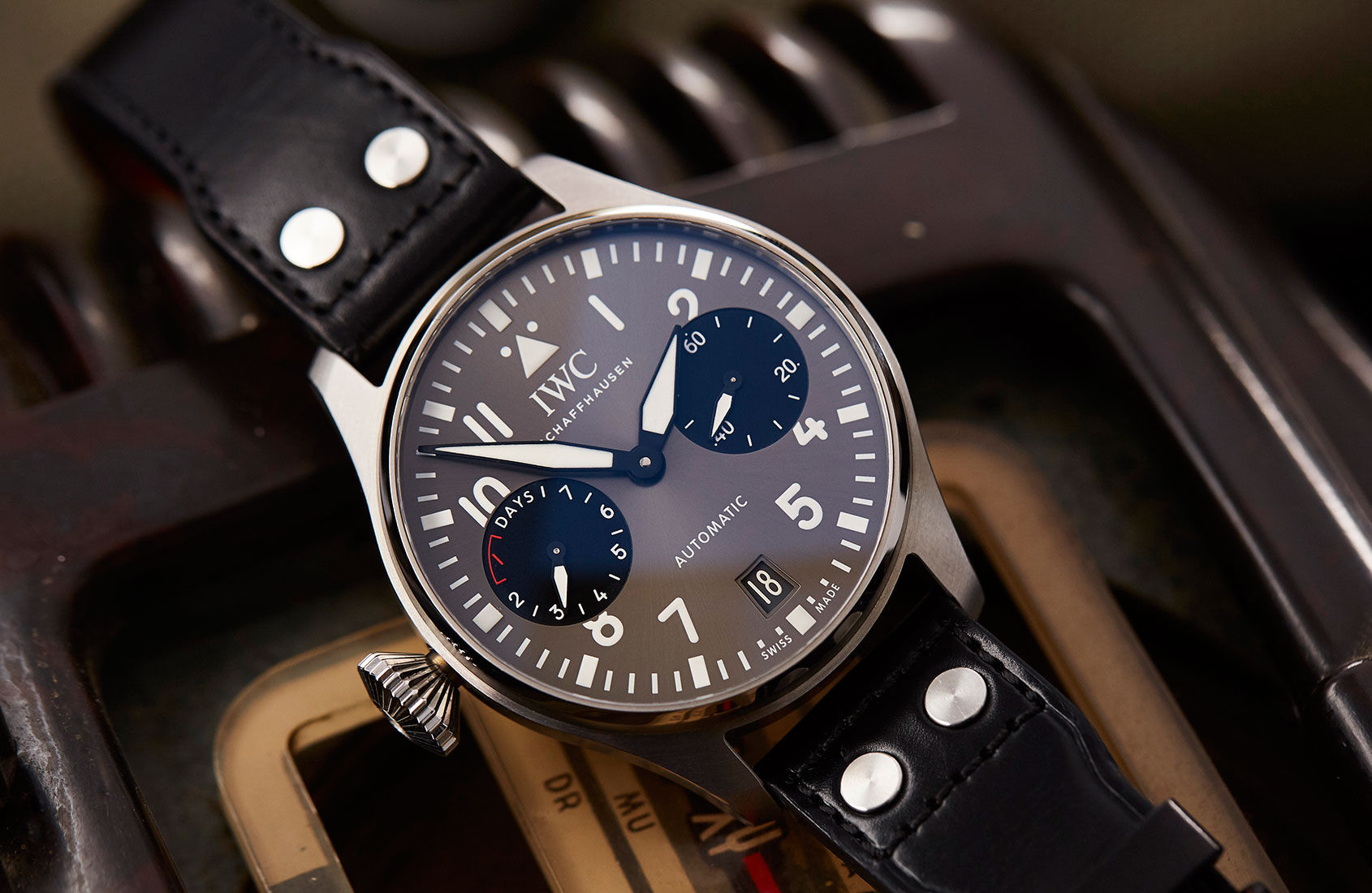 The IWC Big Pilot ‘Right-Hander’ is exclusively for left-handed gents