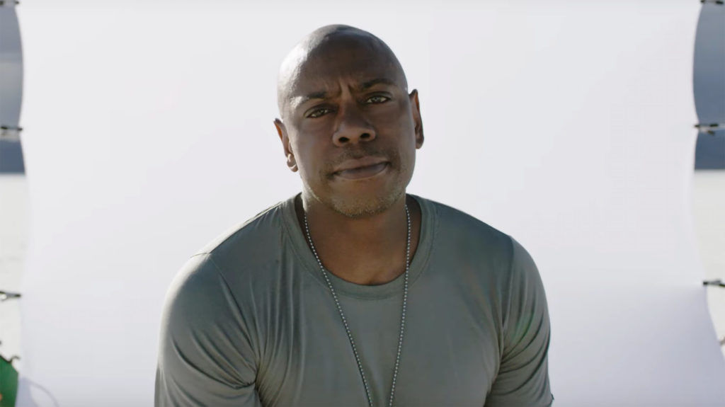 Dave Chappelle returns (in Rick Owens) for a fifth Netflix special