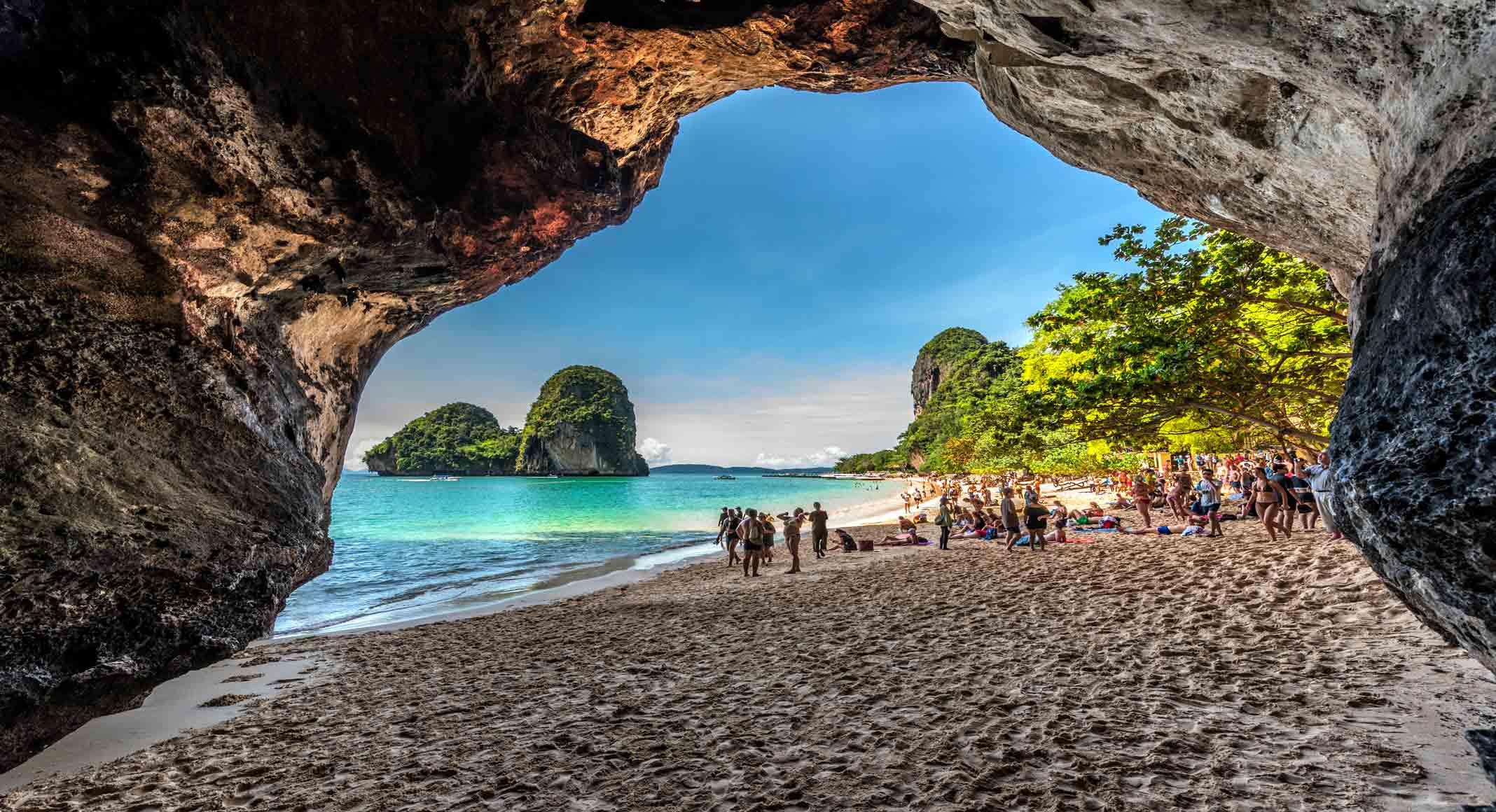 Railay Beach East / Krabi / Thailand // World Beach Guide