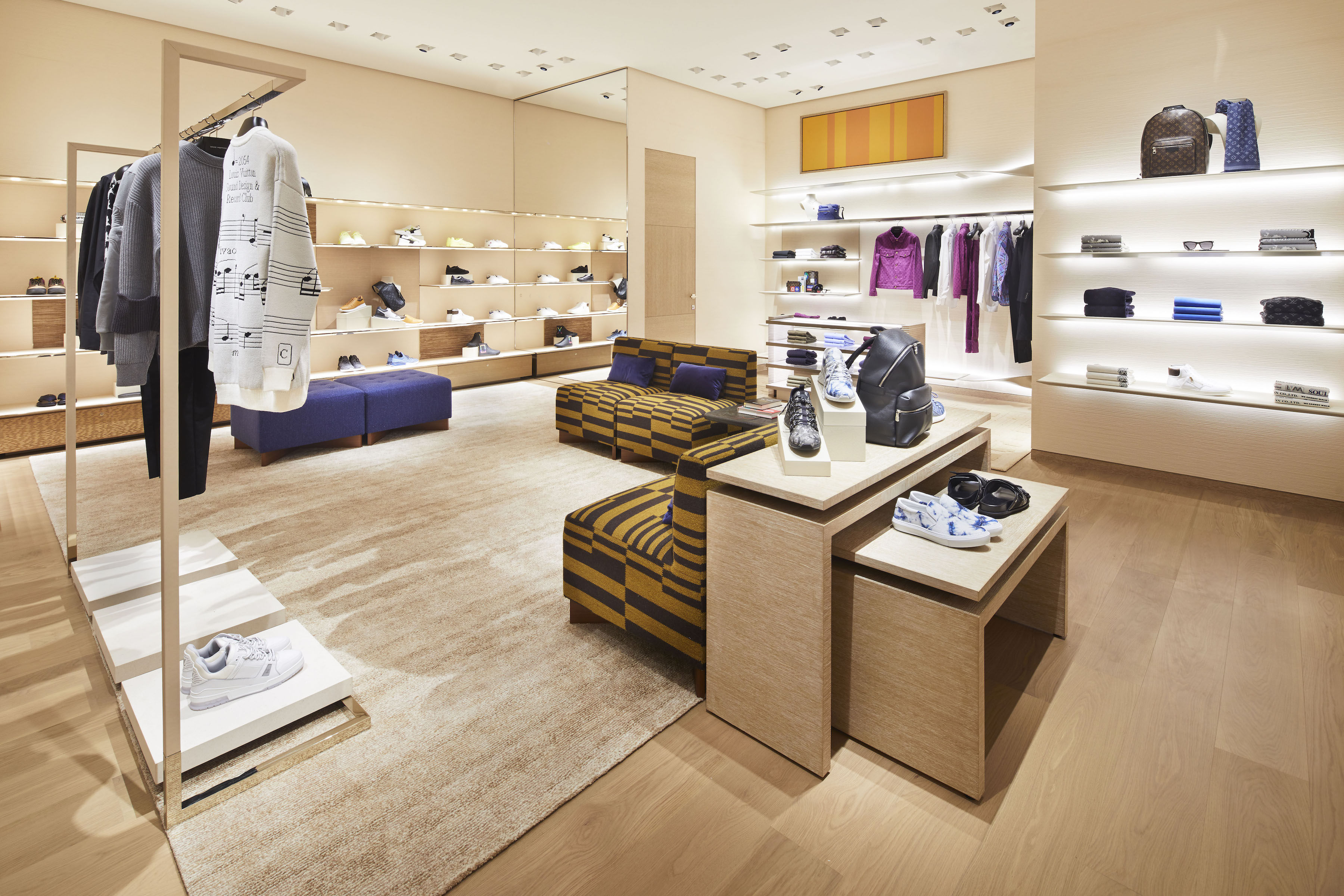 Louis Vuitton store at Mall of the Emirates shopping centre in Dubai United  Arab Emirates  iain masterton photography