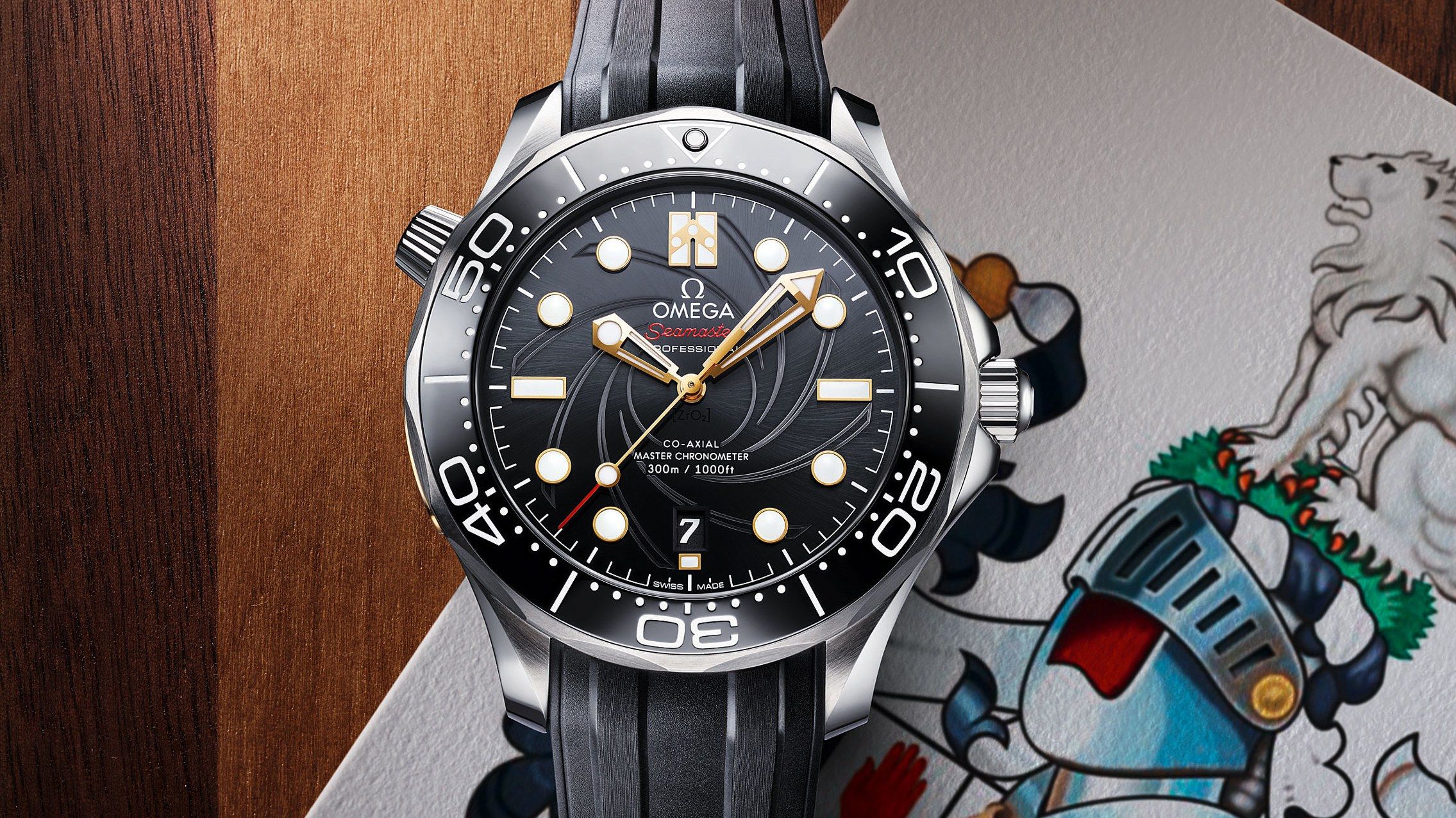 The Omega Seamaster Diver marks 50 