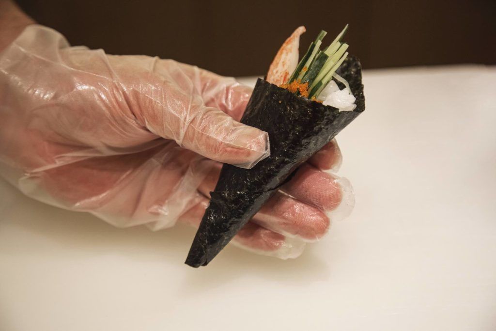 how to make temaki sushi
