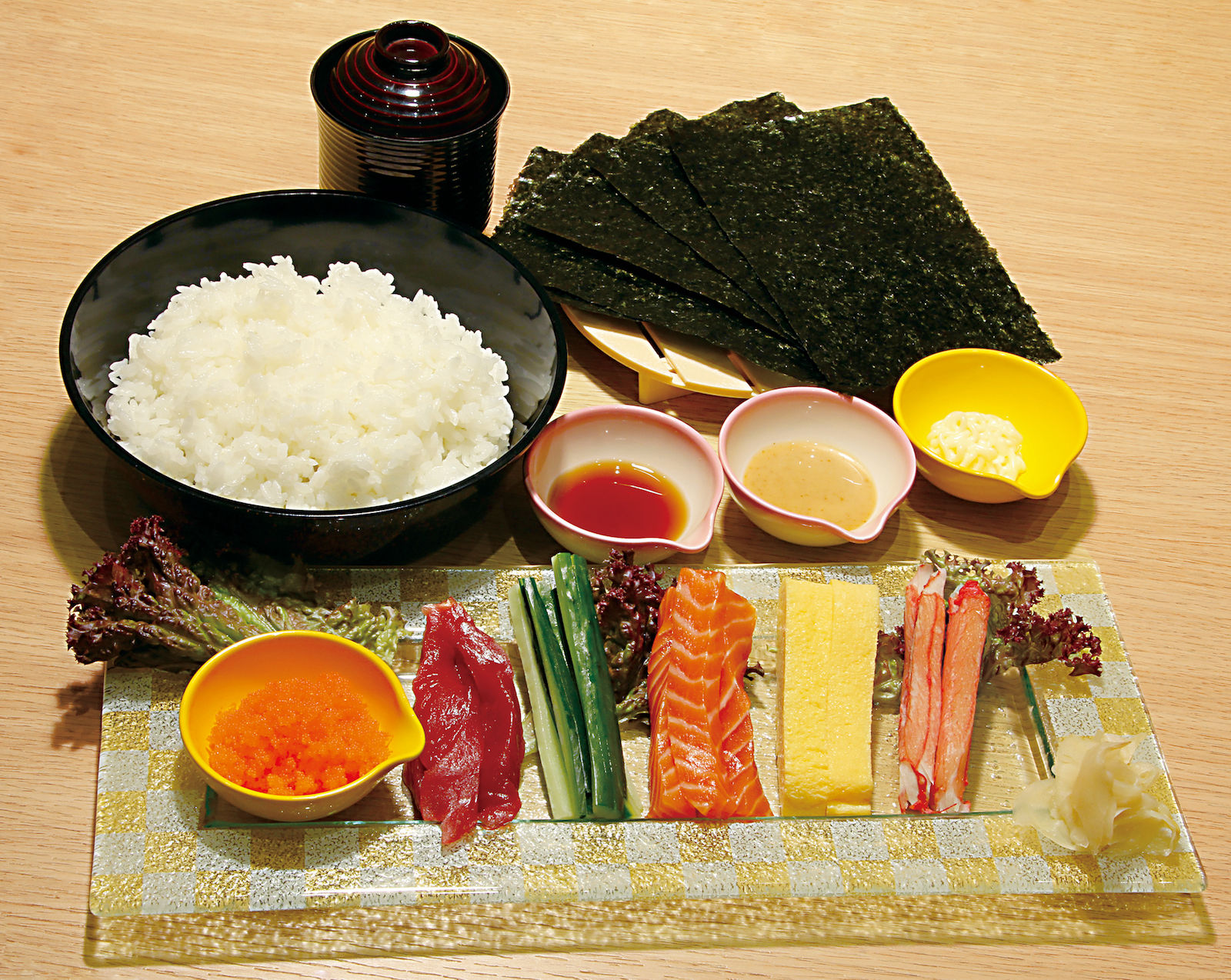 You can now make your own sushi at Umai Sushikan