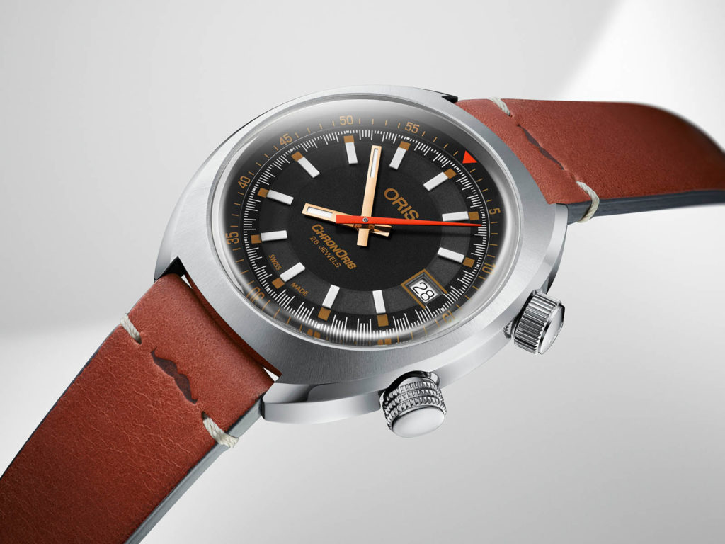 Watchmaker Oris supporting Movember with a special edition of its Chronoris