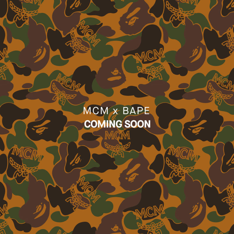 Just In Mcm X Bape Capsule Collection Sees Luxury Pairing With Streetwear Once Again