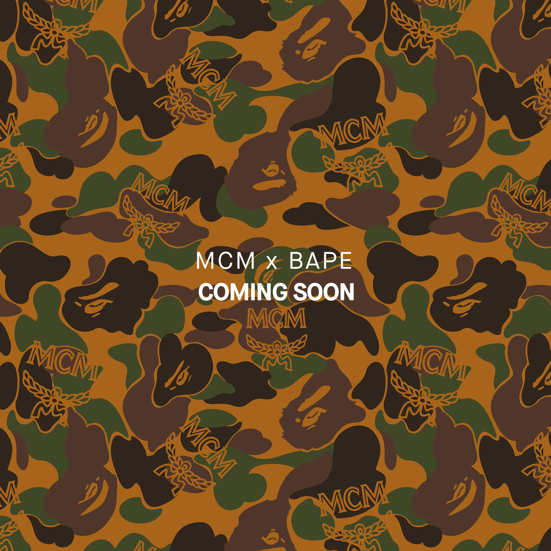 Just in: MCM x Bape capsule collection sees luxury pairing with