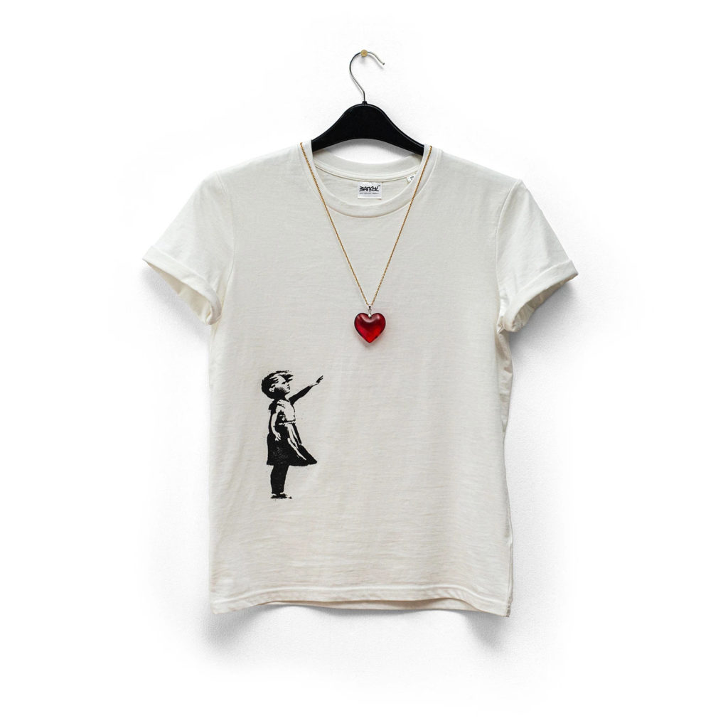 Banksy™ Balloon Tee - Unlimited Edition £35.00 - Photo courtesy of GDP