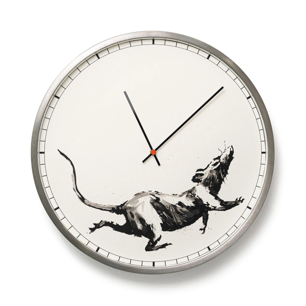 Banksy™ Clock / 50 available at £500 - Photo courtesy of GDP