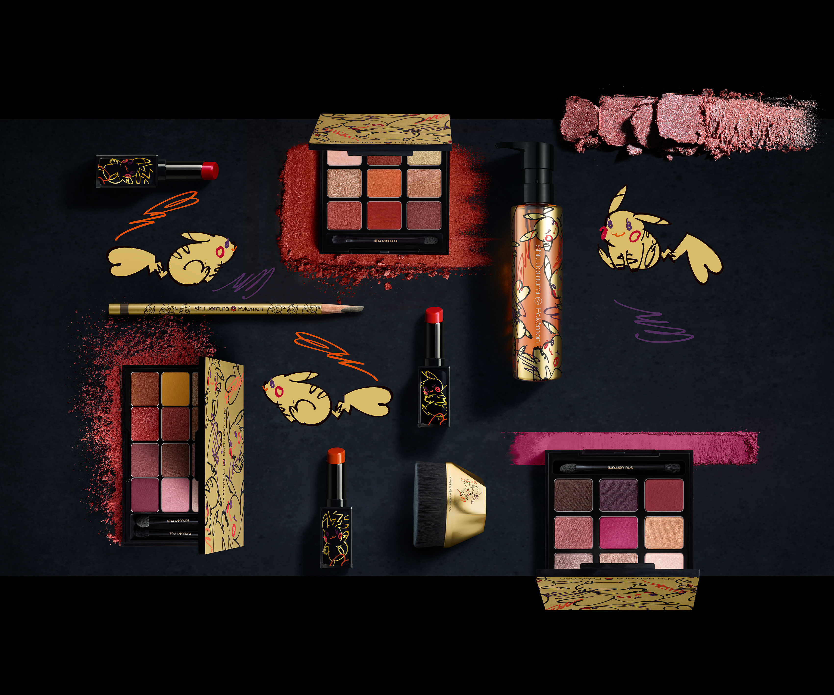 Shu Uemura releases festive collection in collaboration with Pokémon