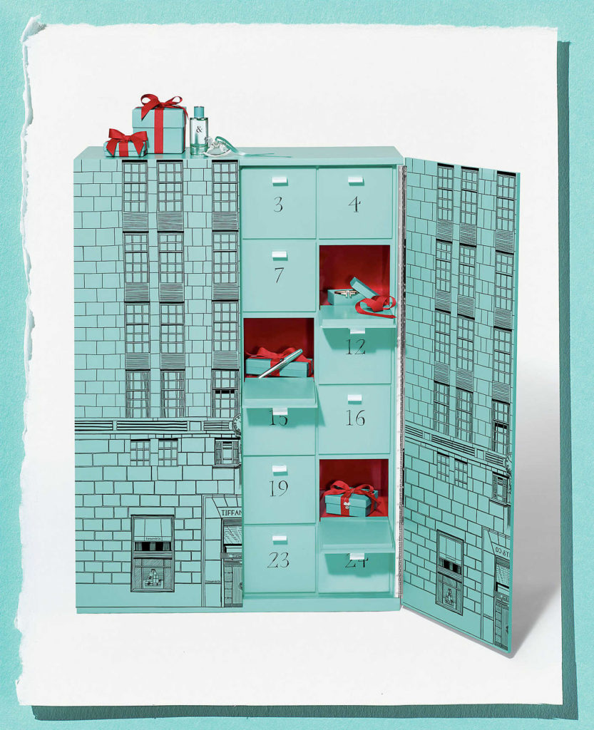 Tiffany & Co. debuts advent calendar with diamonds in it
