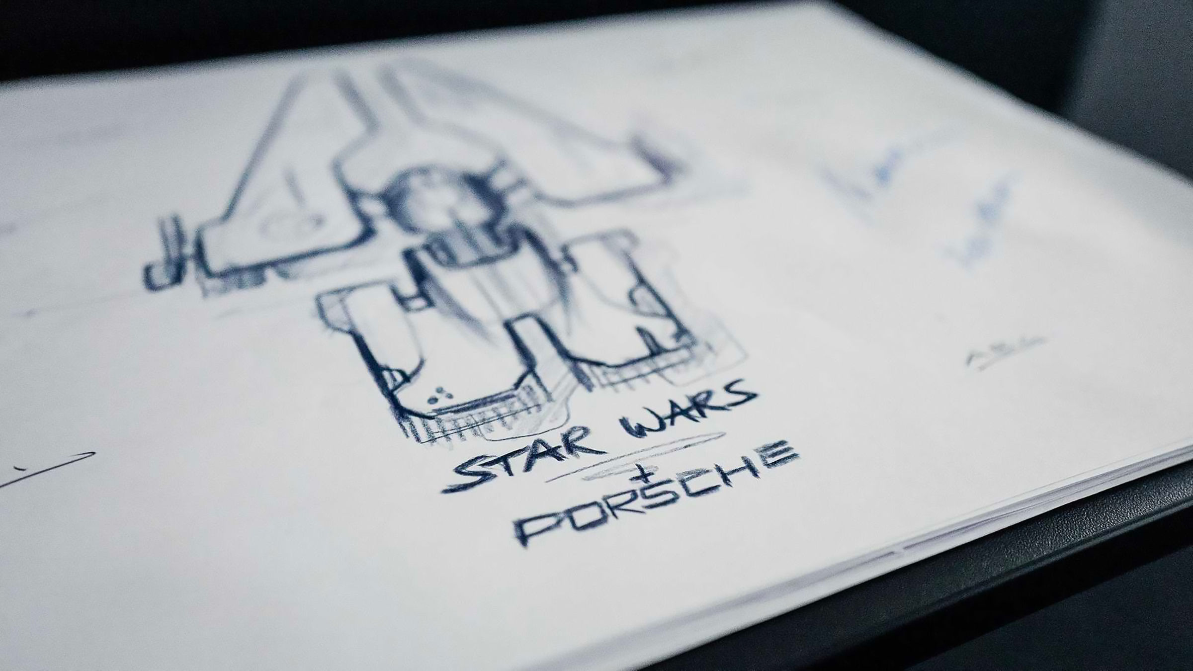 Porsche x Lucasfilm spacecraft