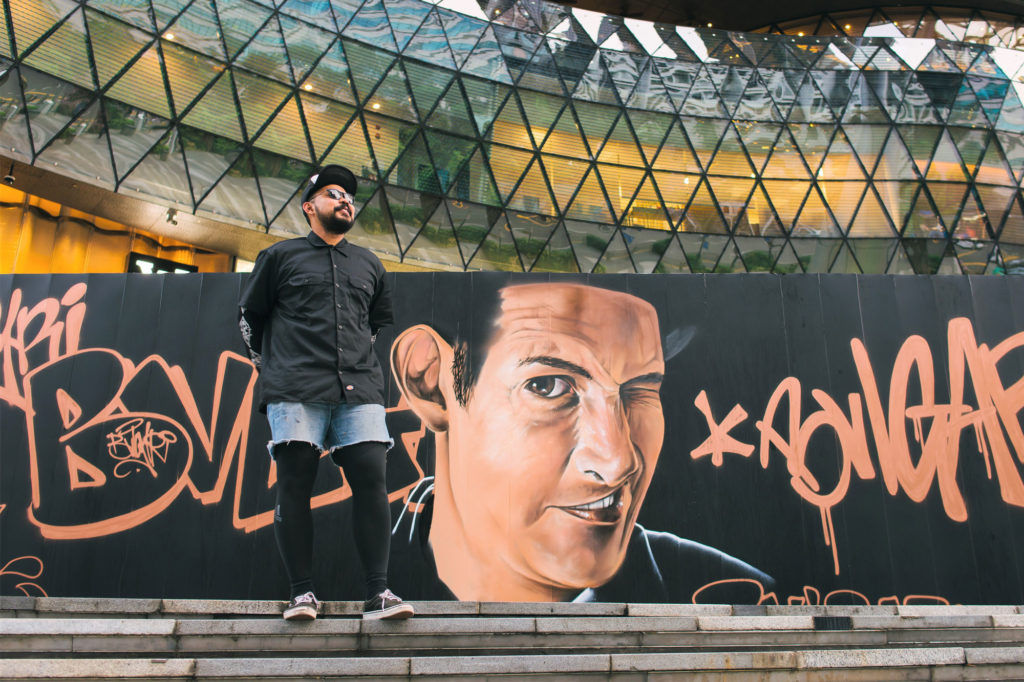 Local graffiti artist Ceno2 debuts street art for Bulgari, MCM x Bape and more fashion news
